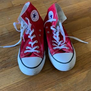 Red converse